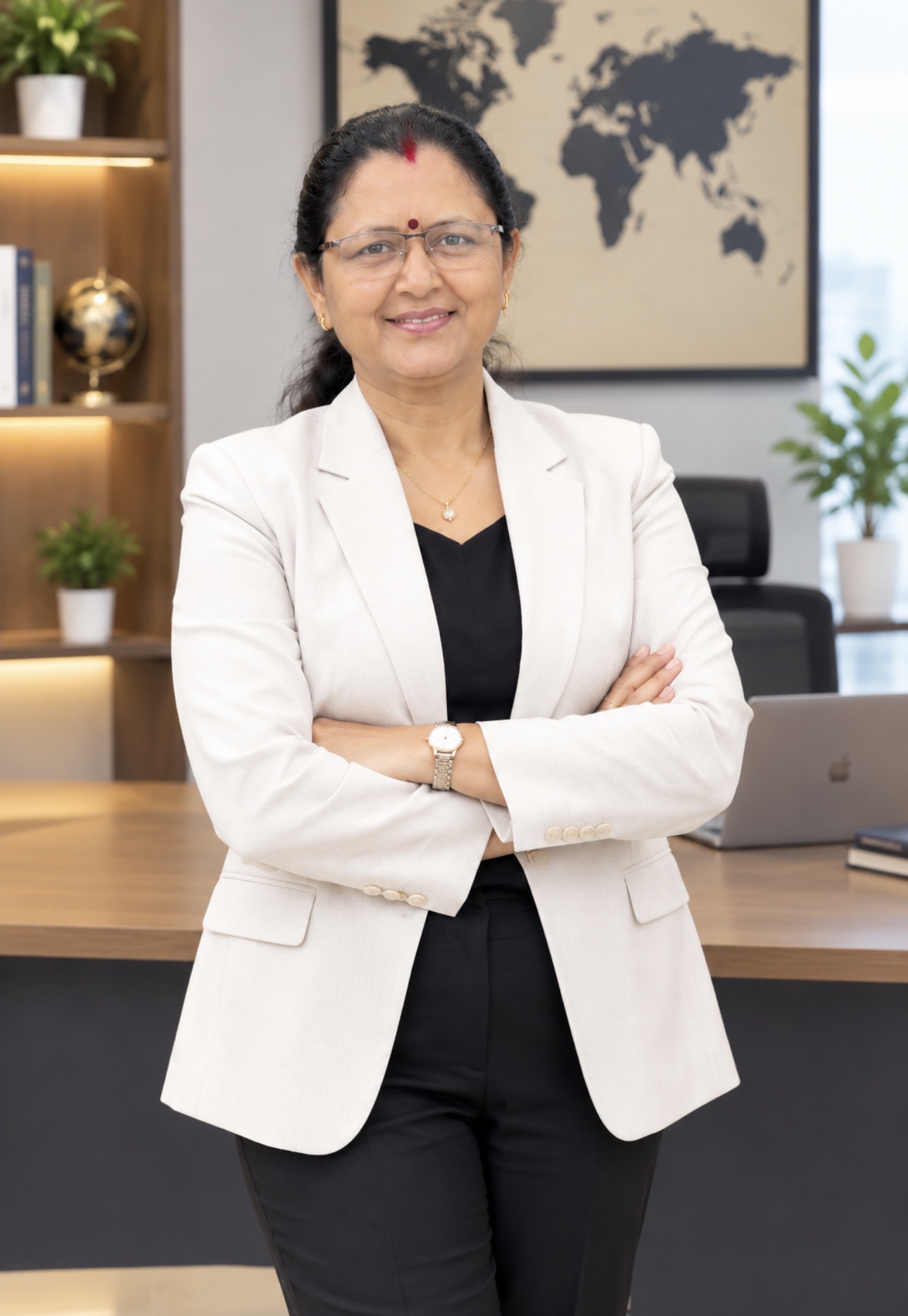 Mrs. Manjusha Singh, Founder & Director of Srian Horizon Impex
